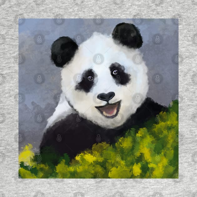Panda art design by Nastya Li